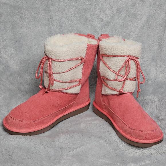 NWOT Koolaburra Women's Pink Boot Size 5 - Picture 7 of 7